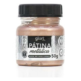 Pátina Metálica 50g Gliart Cor Gold Rose