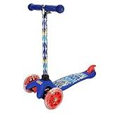 Patinete Ajustável Sonic 3 Rodas Com Led BBR Toys