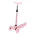 Patinete Dobrável Infantil 3 Rodinhas Rosa