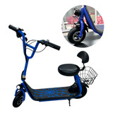 Patinete Elétrico Infantil Homem Aranha Com Bluetooth 250w