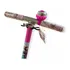 Patinete Frozen Infantil Menina 3 Rodas Freio Buzina Led