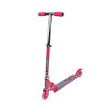 Patinete Infantil 2 Rodas Iluminadas Led Com Freio Traseiro Guidão Ajustável Altura Regulável 3 Níveis Premium
