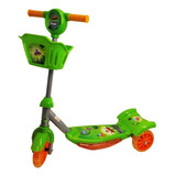 Patinete Infantil 3 Rodas Animais Com Musica E Luz Promoção