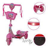 Patinete Infantil 3 Rodas Barbie Filme Musica Envio Imediato