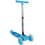 Patinete Infantil 3 Rodas De Led Dobrável Scooter Para Crianças AZUL 