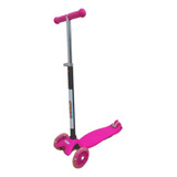 Patinete Infantil 3 Rodas Em Gel Freio Masculino Feminino Menino Menina Importway Bw 011 Cor Rosa