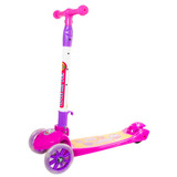 Patinete Infantil 3 Rodas Gel Com Luz E Freio Menino Menina