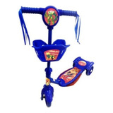 Patinete Infantil Divertido Com Luz E Musica 03 Rodas