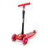 Patinete Infantil Dobrável 3 Rodas Led Até 40kg Conect Brinq Cor Vermelho