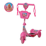 Patinete Infantil Feminino Barbie