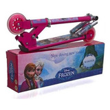 Patinete Infantil Menina 3 Rodas Gel Freio Frozen
