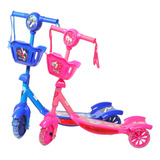 Patinete Infantil Musical 3 Rodas C Luz Kiddy Replay Kids
