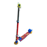 Patinete Infantil Starter 3 Rodas Vermelho E Azul Toyng