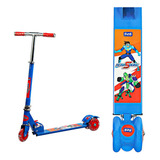 Patinete Juvenil Skatenet Com 3 Rodas Que Acendem