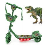 Patinete Musical Infantil Dinossauros