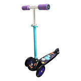 Patinete Para Crianças 3 Rodas Até 35kg Dinossauro Atrio Cor Preto