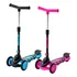 Patinete Radical Infantil Ajustável 3 Rodas Para Criança Cor Rosa