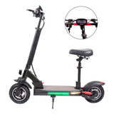 Patinete Scooter Eletrico C8 Pro Off Road 500w Bluetooth 11a Cor Preto