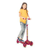 Patinete Skatenet Max Led Pink Bandeirante