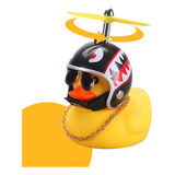 Patinho Buzina Pato Guidão C Led Hélice Bicicleta Bike Moto