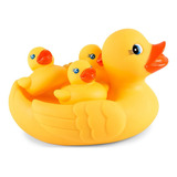 Patinho Nadador Brinquedo Banho Bebê Pato De Borracha