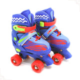 Patins 4 Rodas Infantil Quad Ajustável 30 A 37 kit Proteção