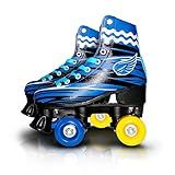 Patins 4 Rodas Roller Clássico Tradicional Bw 020 Azul 34 35 Azul 33 34