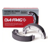 Patins De Freio Lona 0 25 Cg Titan 125 150 160 Diafrag