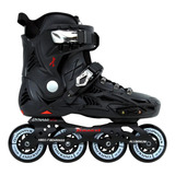 Patins Freestyle Traxart Dynamix Slalon Urban Preto Inline