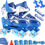 Patins Infantil 4 Rodas Inline Roda 2em1 Tamanho Ajustável