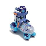 Patins Infantil 4 Rodas Tamanho Ajustável Menino Roller Jr 30 33 Tema Espacial Espaço Sideral Qualidade E Durabilidade