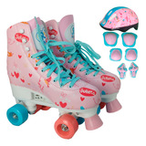 Patins Infantil Com Kit