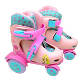 Patins Infantil Roller Ajustável Belinda 27 30 Dm Toys
