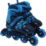 Patins Infantil Roller Quad 4 Rodas + Kit Proteção Capacete