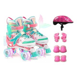 Patins Infantil Sereia Ajustavel