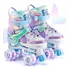 Patins Infantil Sereia Ajustável  Rodas Em Led  Envio Rápido