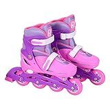 Patins Inline Ajustavel Rosa