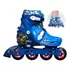 Patins Inline Ajustavel Tam35-38 Vingadores Multikids Br1165