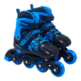 Patins Inline Infantil 4 Rodas C Tamanho Ajustavel E Cores