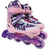 Patins Inline Play Rosa
