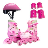 Patins Kit Protecao Feminino