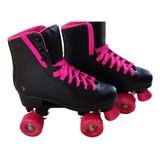 Patins Quad Feminino Preto