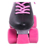 Patins Quad Love Unicórnio Preto 37