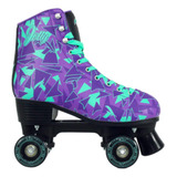 Patins Quad Traxart Jolly Roxo Lançamento Abec 7 58mm 32mm