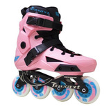 Patins Revolt Rose Traxart 80mm Freestyle