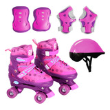 Patins Roller 4 Rodas Infantil Com