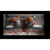 Patins Roller Bxtreme 5000 Nr 43 Laranja Bel Sports