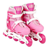 Patins Roller Infantil Inline 4 Rodas