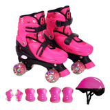 Patins Rosa Infantil C