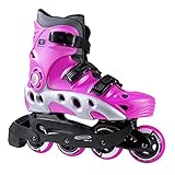Patins Traxart Inline Spectro Rosa Roller Abec 5 Rodas 72mm 41 42 10 Rosa 